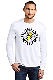 COACH White Perfect Tri Long Sleeve Tee (DM132)